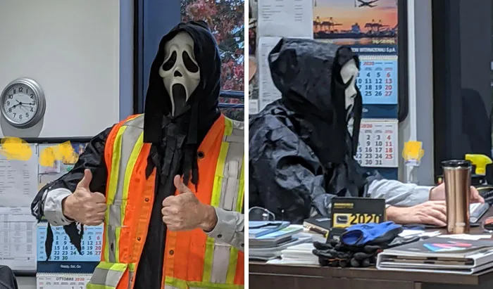 I Am The Only One At Work Who Dressed Up For Halloween. And I'm Their Boss. Safety First Kids
