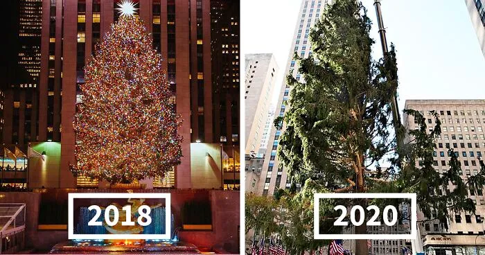 Rockefeller Center Put Up A Christmas Tree, Everyone Started Mocking It, So They Clapped Back
