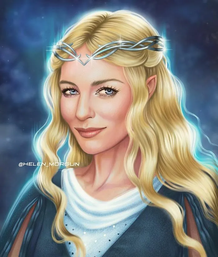 Cate Blanchett As Galadriel