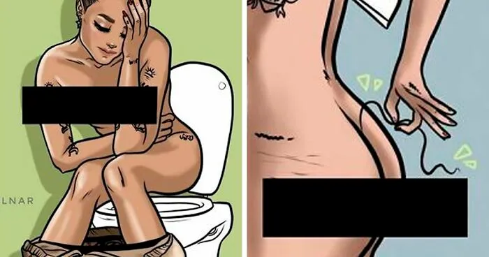 31-Year-Old Independent, Modern Woman Draws Comics On Her Observations About Society