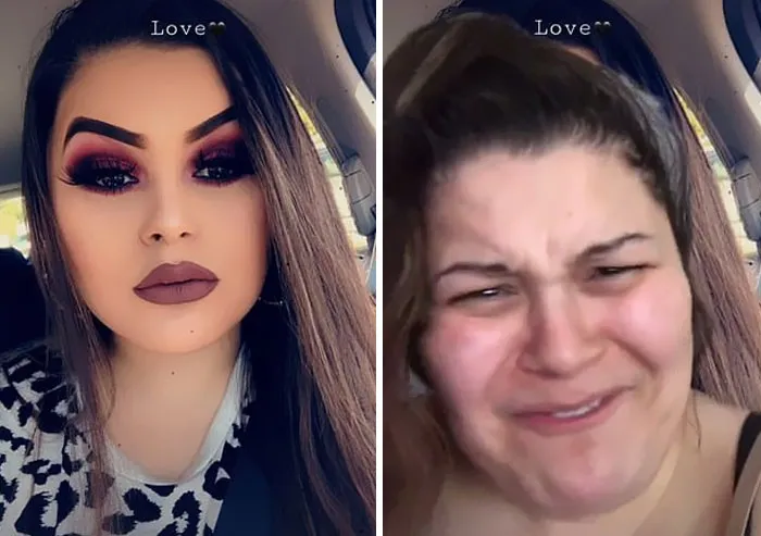 "Catfishes" Are Revealing What They Really Look Like Without Makeup (32 Pics)