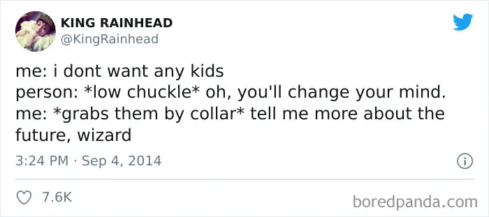 50 Times People With No Kids Had Something Sassy To Say