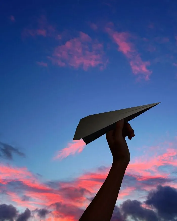Artist Puts Silhouettes Next To Clouds To Create These Stunning Compositions (21 Pics)