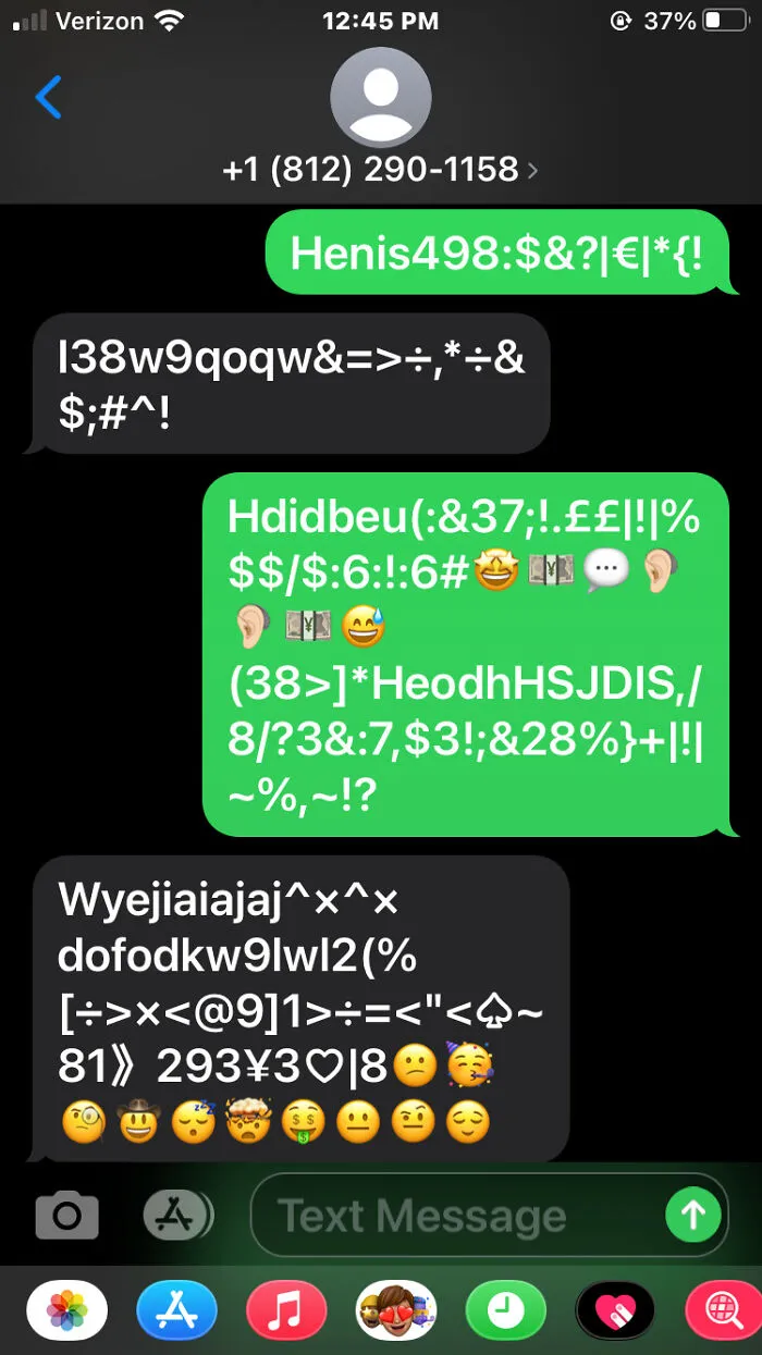 Please Do Not Text This Number 🥺