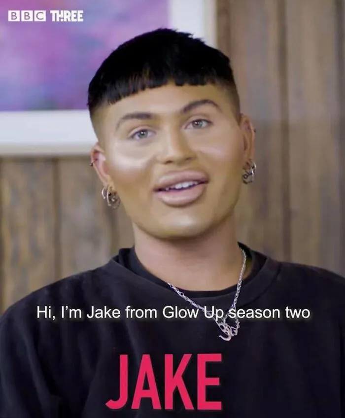 Keep In Mind He Was On A Show For Makeup Artists