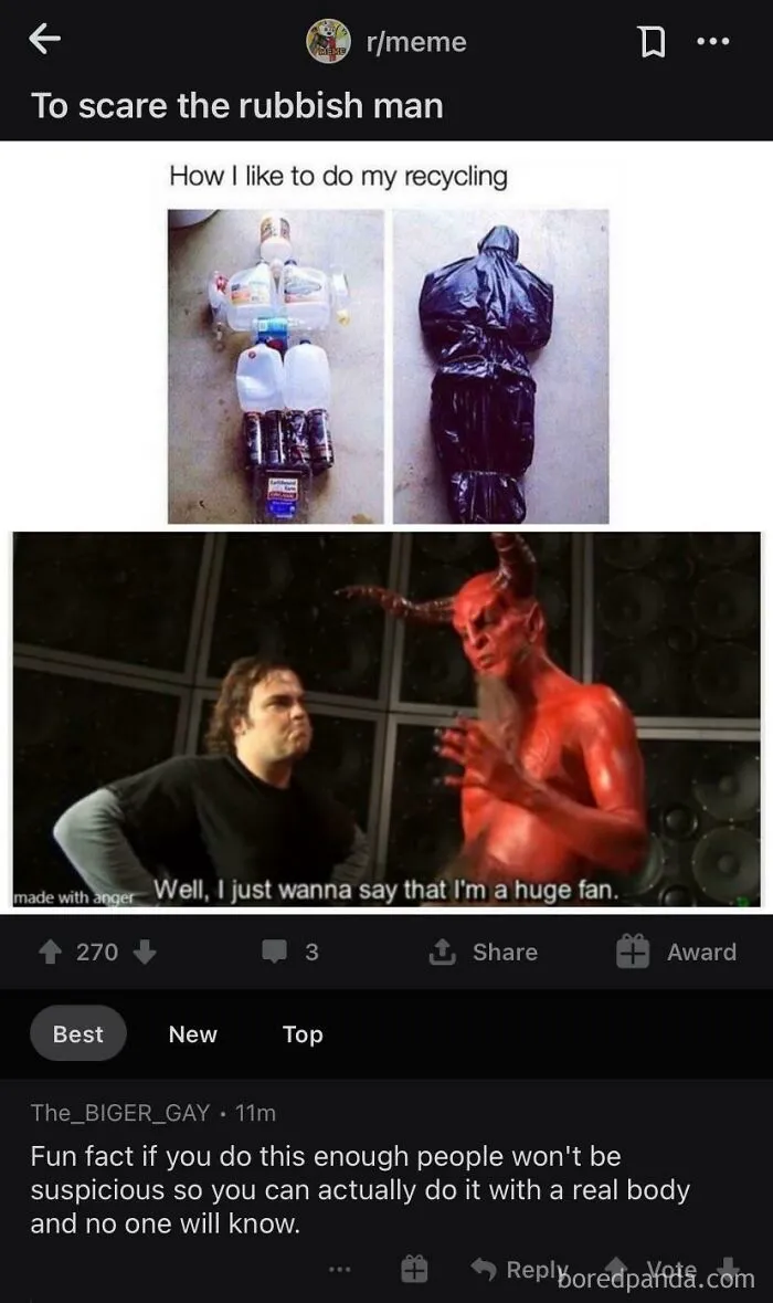 Cursed Recycling