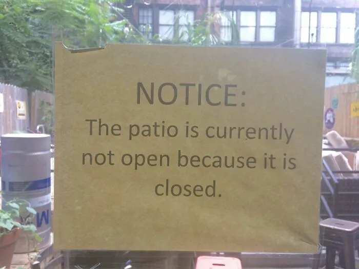 The Sign's Up, Boss!