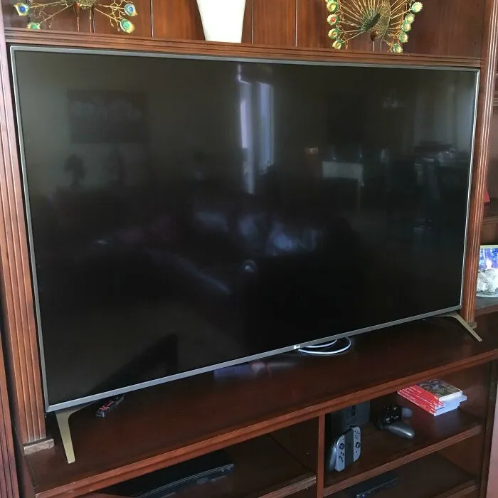 Hemos comprado tele nueva