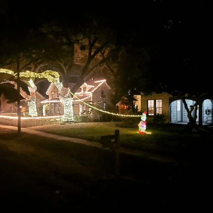 I Bought A House And I Was Informed My Neighbors Do It Big For Christmas. I Spent A Lot Of Money Already, So I Talked To My Neighbor And We Came Up With The Perfect Solution