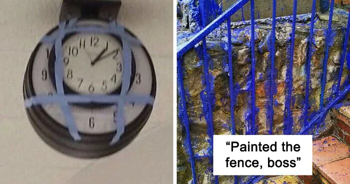 People Are Sharing Priceless "Not My Job" Moments Caught In Pictures And Here're 50 Of The Laziest Ones