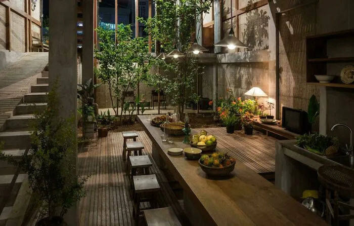 Casa abierta en Vietnam