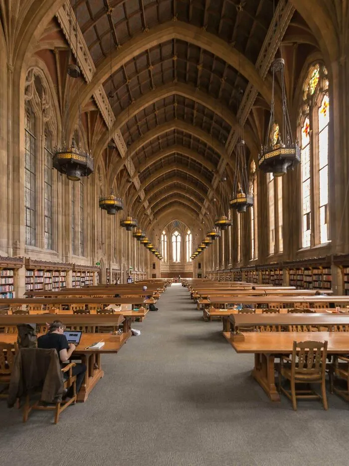 The Suzzallo Graduate Reading Room At The University Of Washington, Seattle