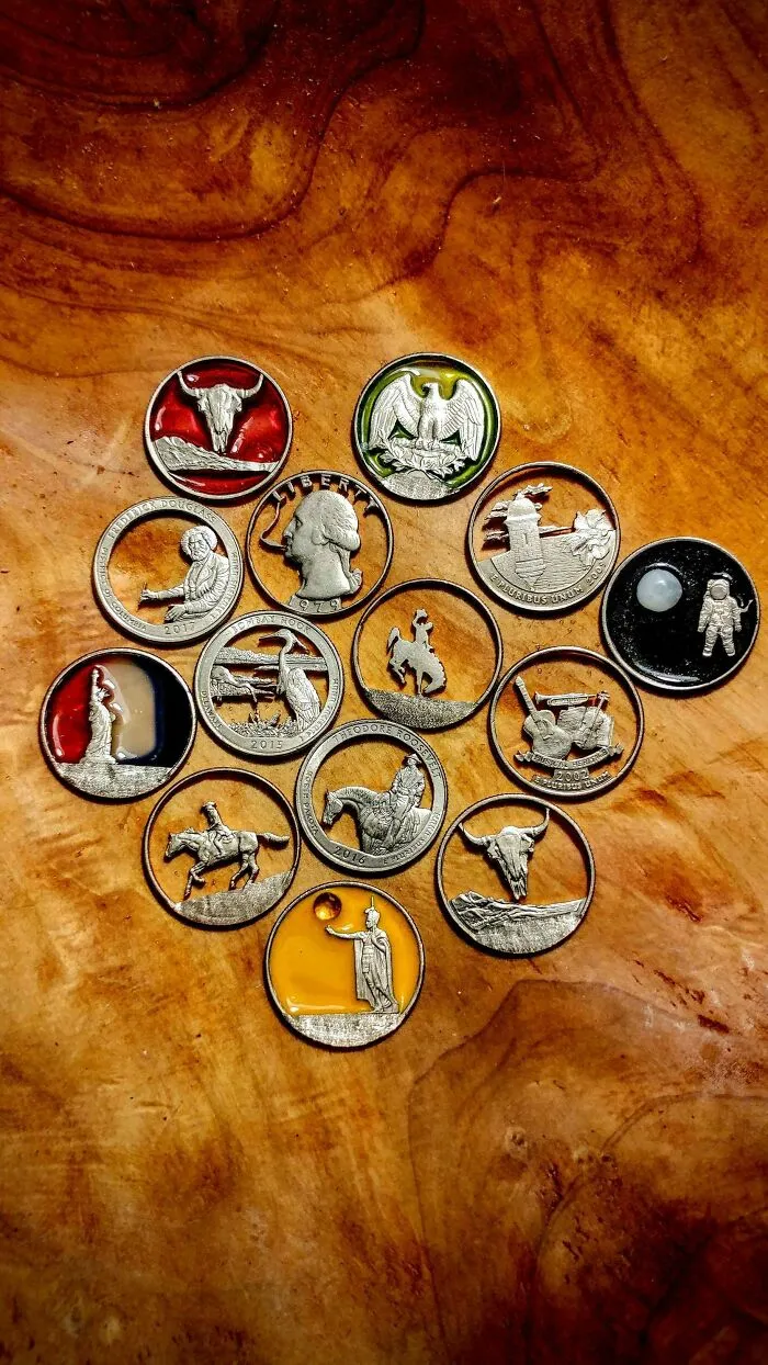 My Collection of Piercing State Quarters in a Year