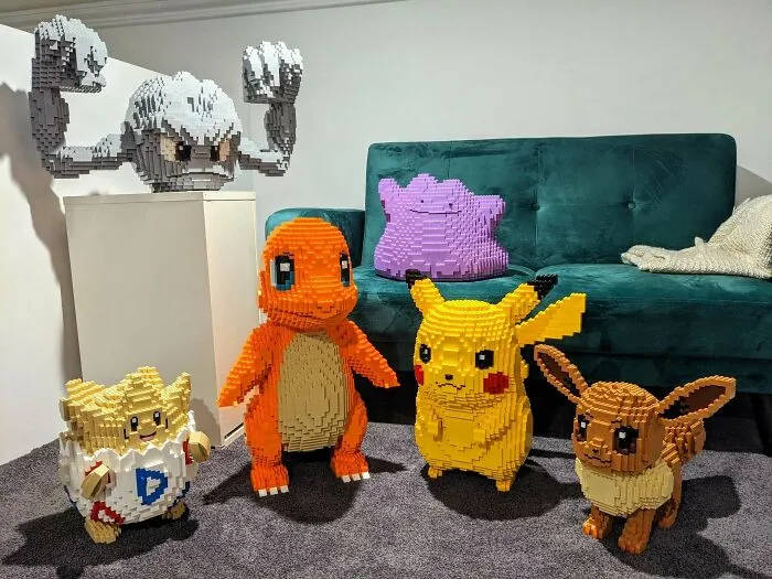 I've Built a Collection of Pokemon Out of Lego