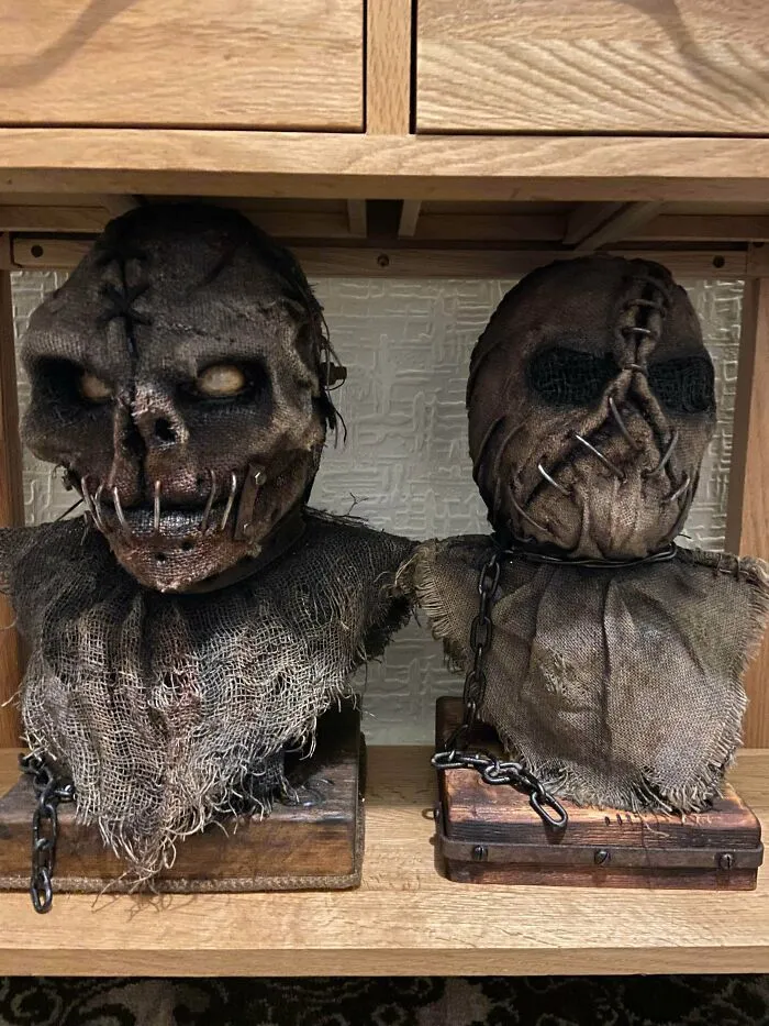 My Dad Has Cool Hobbies Like Making These Weird Heads From Scratch