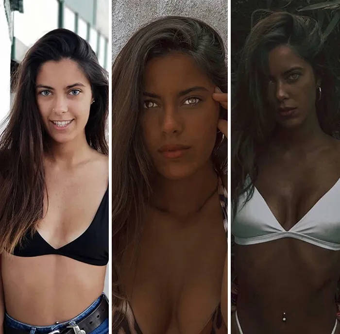 When You Get So Tan That Even Your Eyes Get Darker. (Summer 2018 On Left vs. Summer 2020)