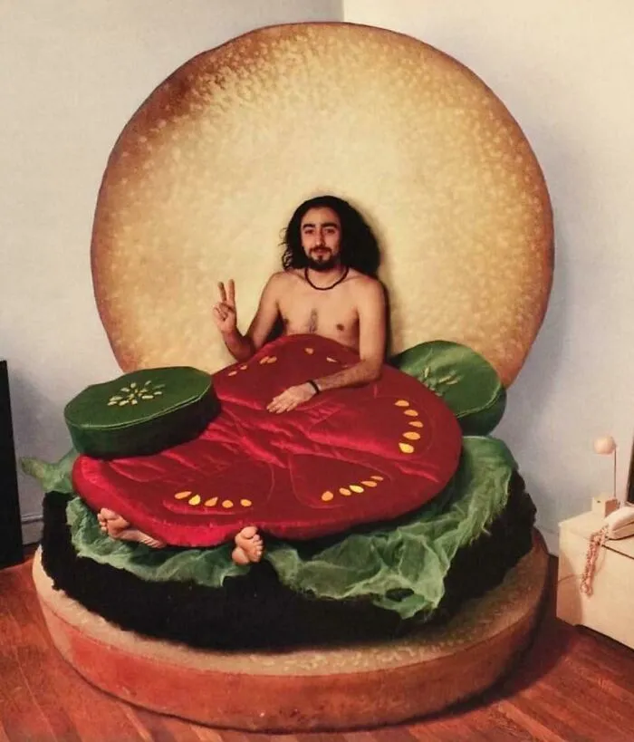 Cama hamburguesa de 1972