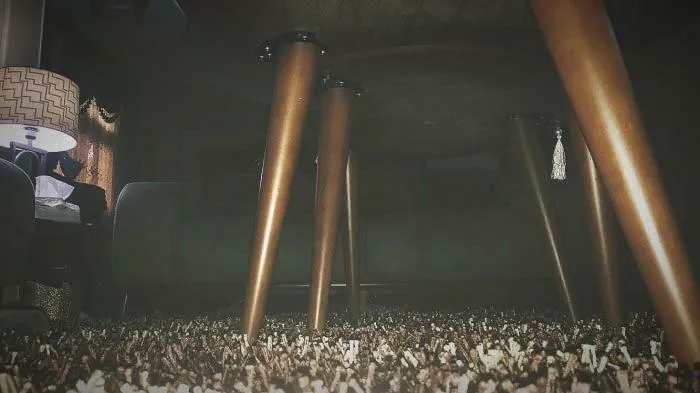 Multitud en un concierto