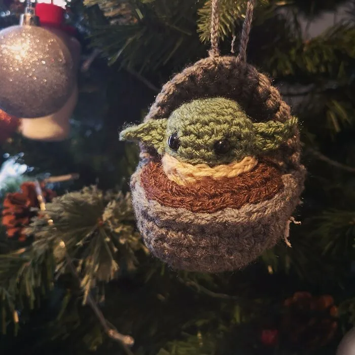 I Made A Baby Yoda Tree Decoration