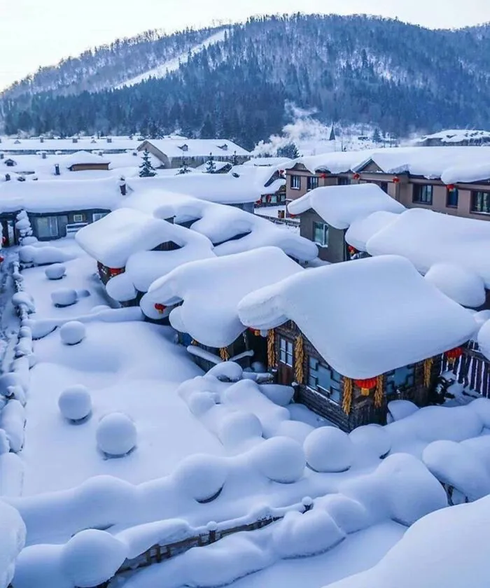 The Way The Snow Accumulated