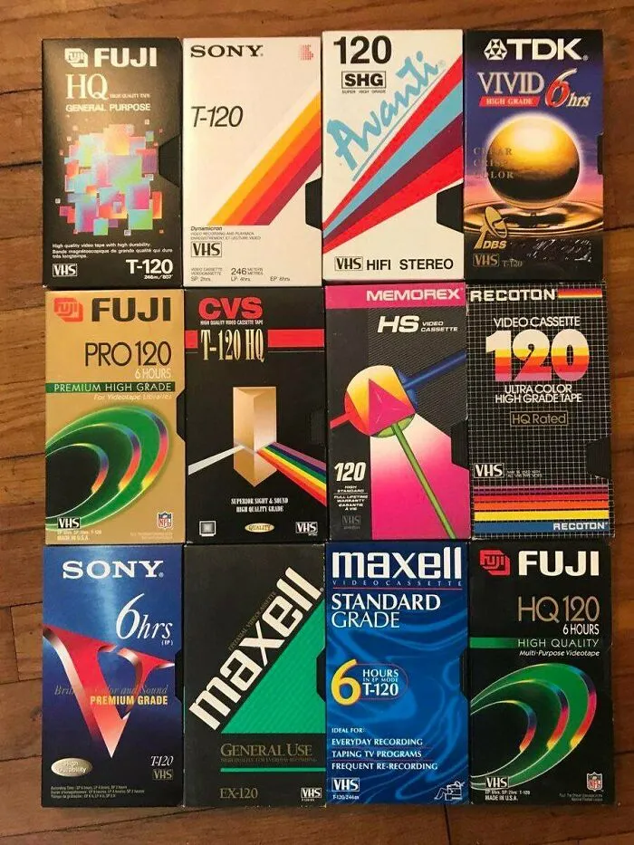 Blank Vhs Covers Had Some Wild Artwork