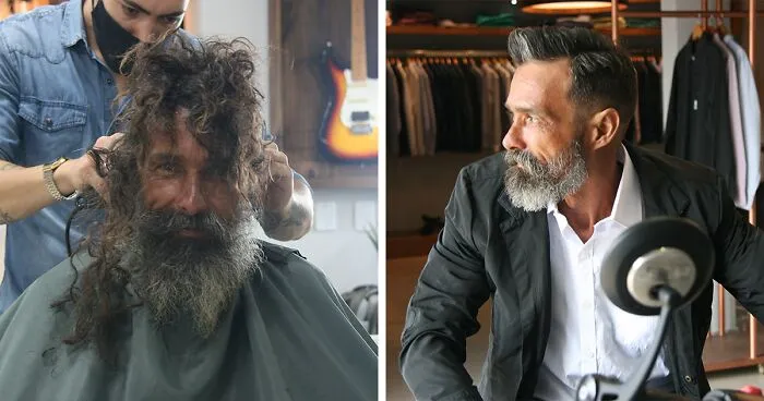 This Homeless Man Is Found By His Family Who Thought He Had Been Dead For 10 Years After His Transformation Photos Go Viral