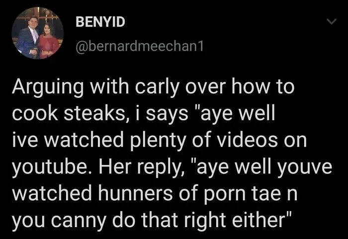 He's Been Well Done There