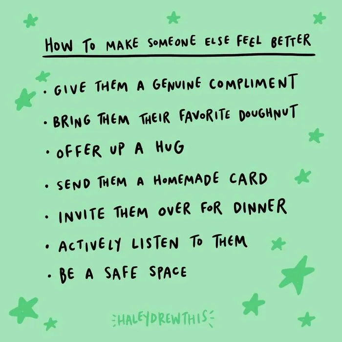 30 Wholesome Comics About Mental Health And Everyday Life By 'Haley Drew This'