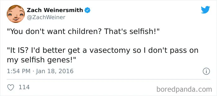50 Times People With No Kids Had Something Sassy To Say