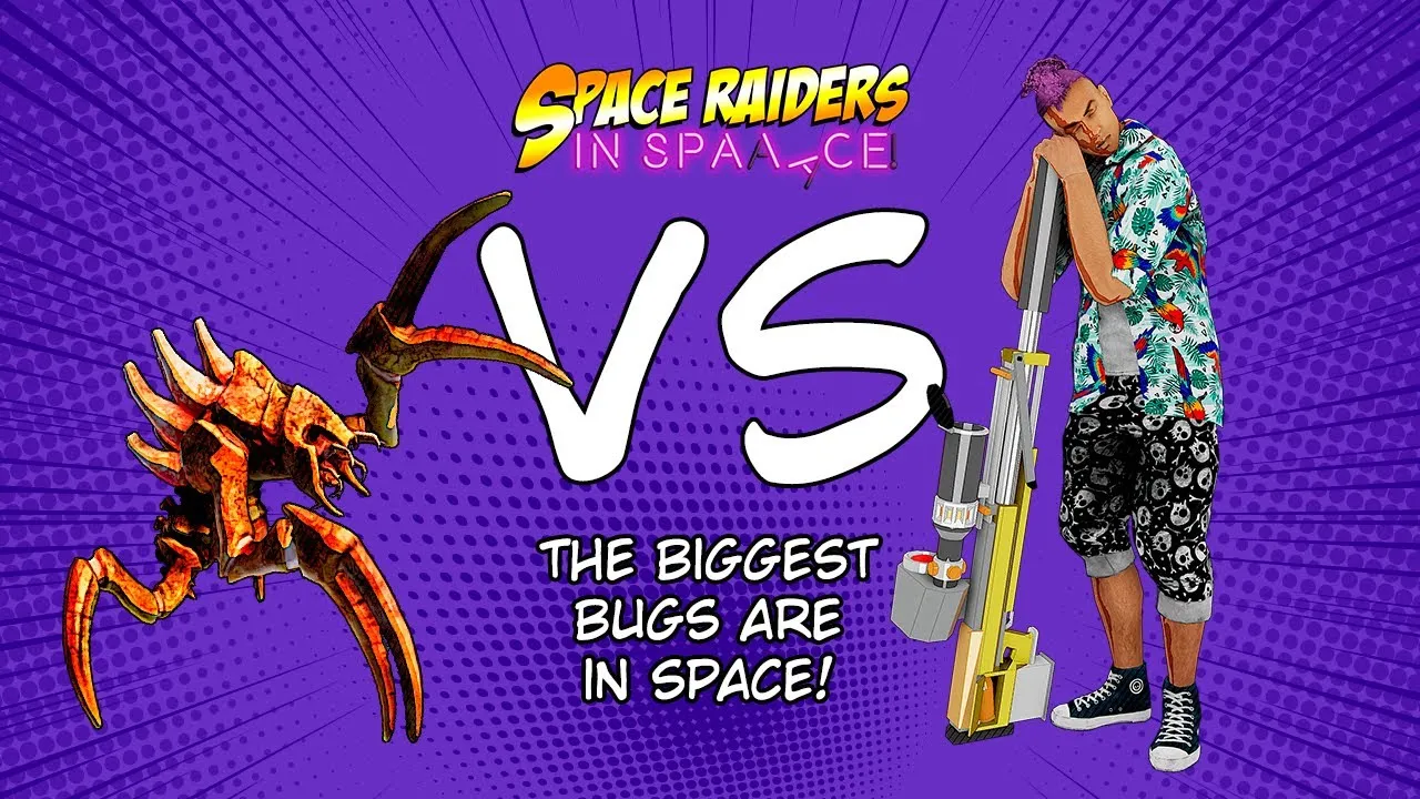 Friends Released Their Very First Game Yesterday! They Made The Story And Art By Themselves! Space Raiders In Space Is A Wave Defense Game With An Interactive Comic Book In It. You Unlock The Chapters While Playing The Story Mode In The Game.