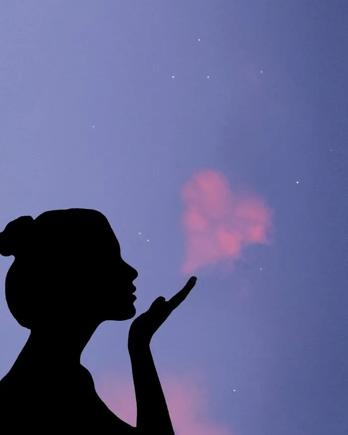 Artist Puts Silhouettes Next To Clouds To Create These Stunning Compositions (21 Pics)