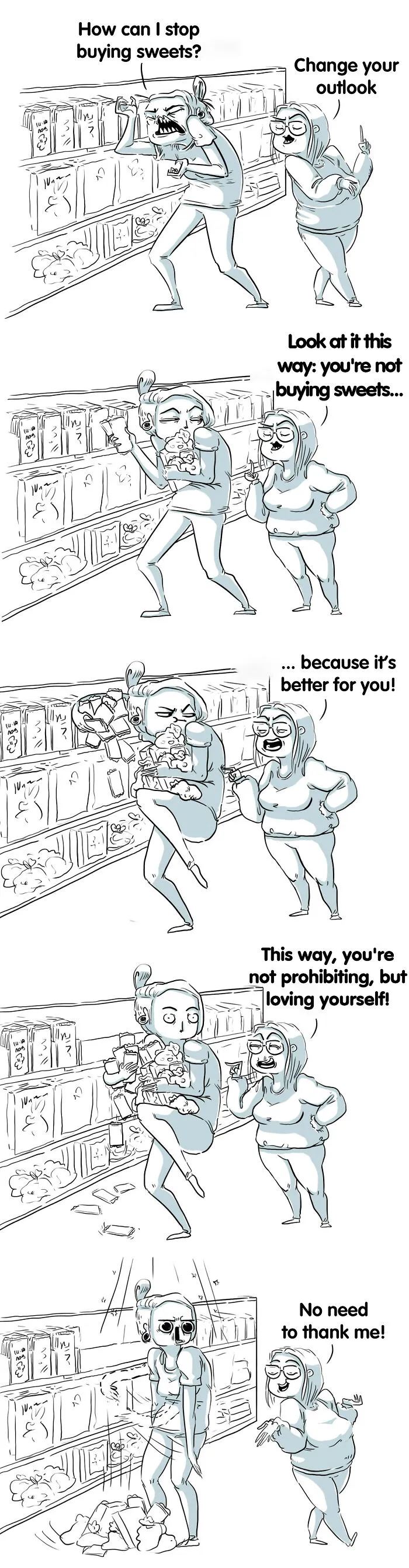 Russian Artist Shows What It’s Like Being A Girl With These 30 Hilariously Relatable Comics