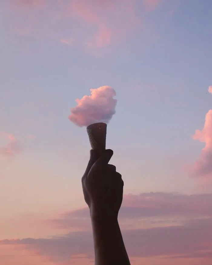 Artist Puts Silhouettes Next To Clouds To Create These Stunning Compositions (21 Pics)