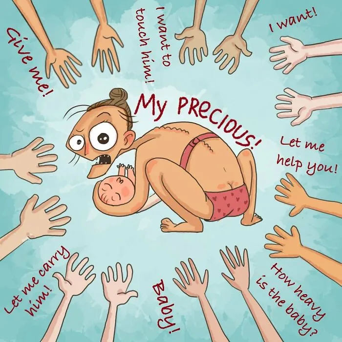 Mom Creates 30 Hilariously Honest Comics About What It's Like Raising A Child