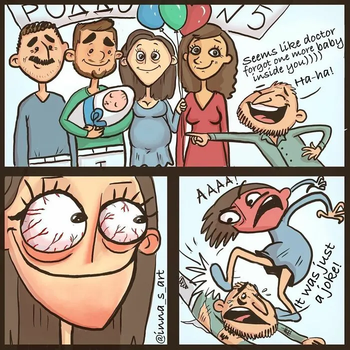 Mom Creates 30 Hilariously Honest Comics About What It's Like Raising A Child