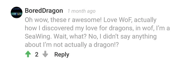 Thx Coal The Big Boy Bored Dragon And Pearl Of The Seawing Rainwings, U Should Give These Guys A Follow