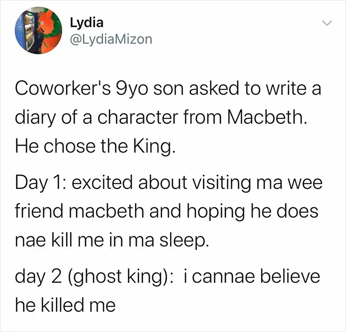 Quick Take On The Scottish Play