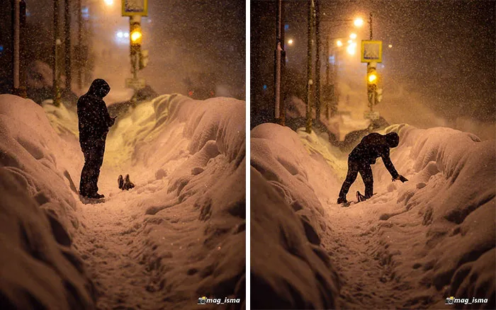 En la ciudad más fría de Rusia ha caído en 5 días tanta nieve como en 2 meses, y las fotos son surreales (30 imágenes)