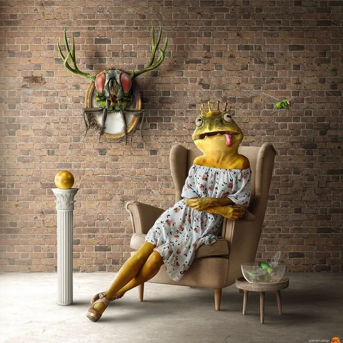 Here Are 66 Surreal Photoshops That Combine Completely Different Objects