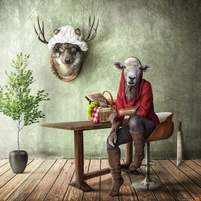 Here Are 66 Surreal Photoshops That Combine Completely Different Objects
