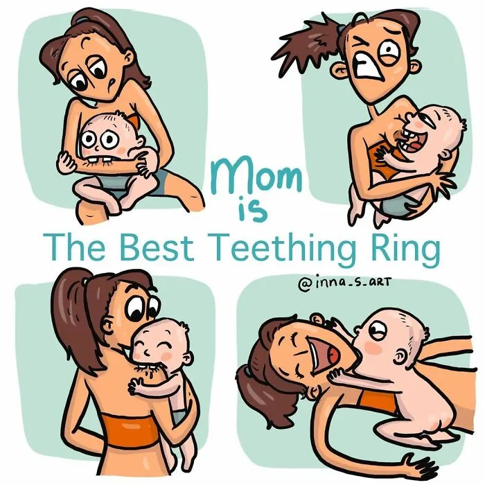 Mom Creates 30 Hilariously Honest Comics About What It's Like Raising A Child