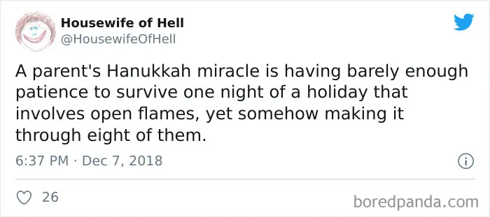 30 Funny Hanukkah Tweets From Exhausted Parents