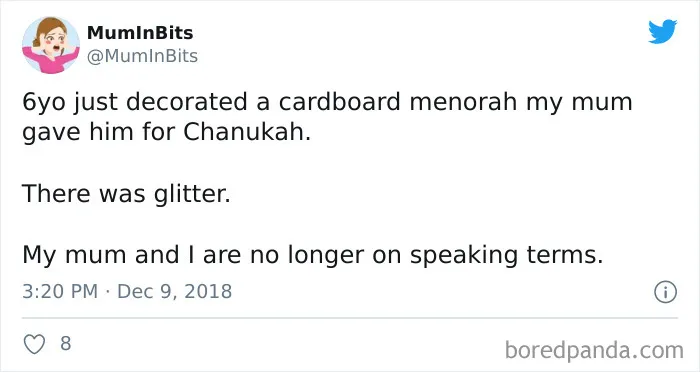 30 Funny Hanukkah Tweets From Exhausted Parents