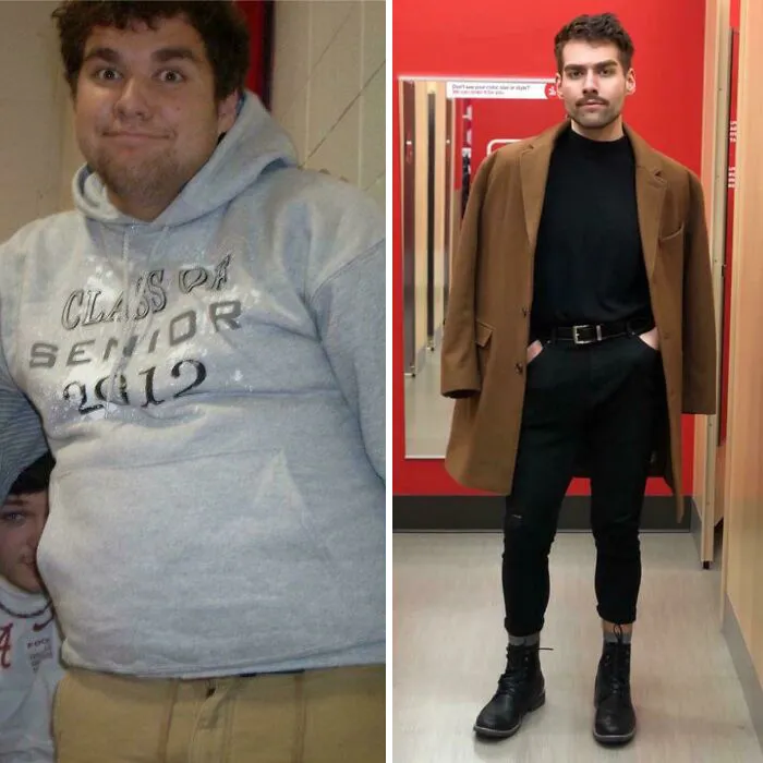 Lost 110 Lbs. I Used To Get Called A Fat Fa**ot Which Forced Me To Hate Myself. This Week I Got Offered A Commercial Modeling Contract (Something I’ve Been Working Hard For). The Weight Loss Helped, But Loving Myself (Especially My Gayness) Helped The Most