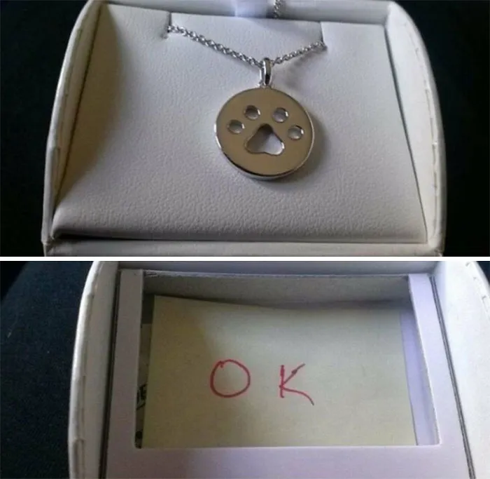 My Mom Has Been Begging My Dad For A Dog Since Ours Passed Away In May. He Surprised Her Christmas Morning With This Gift. He's A Man Of Few Words