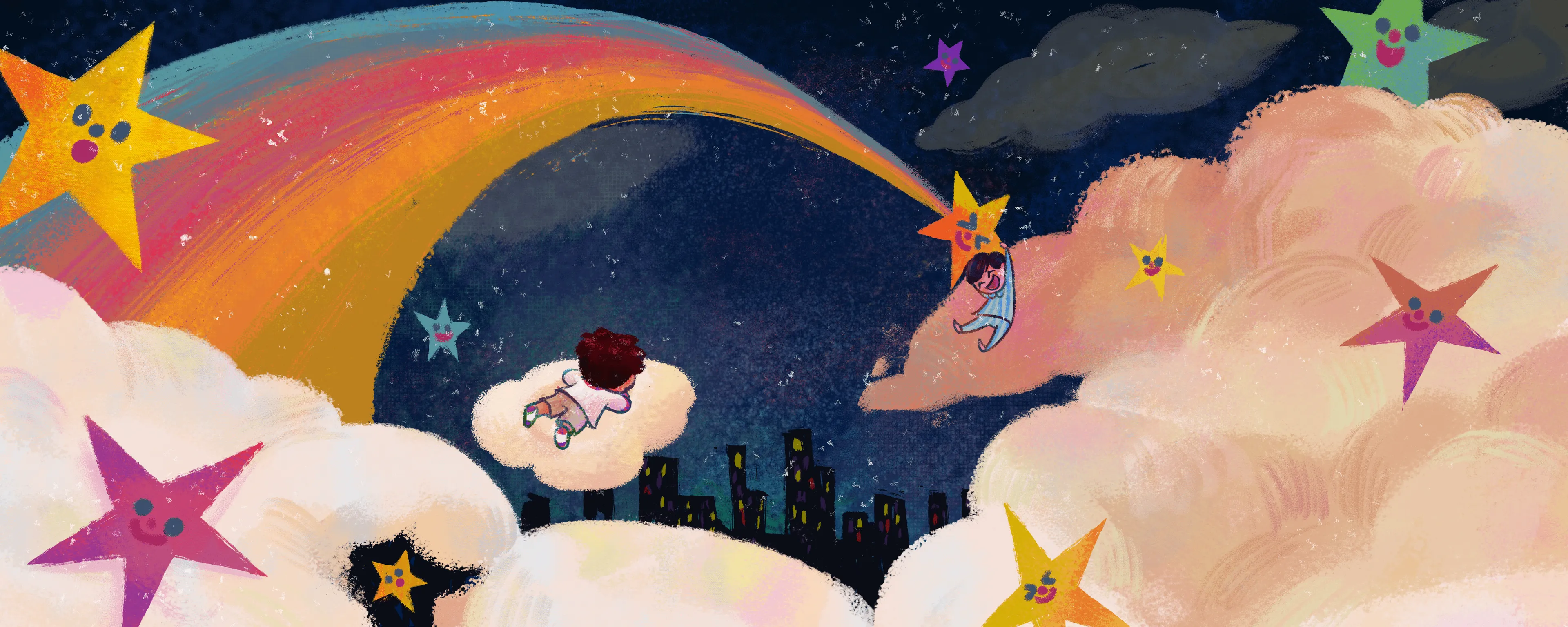I Made  5 Illustrations About Dreams And Escapism