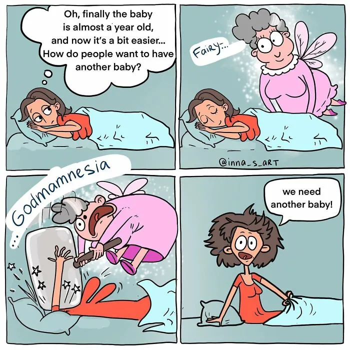 Mom Creates 30 Hilariously Honest Comics About What It's Like Raising A Child