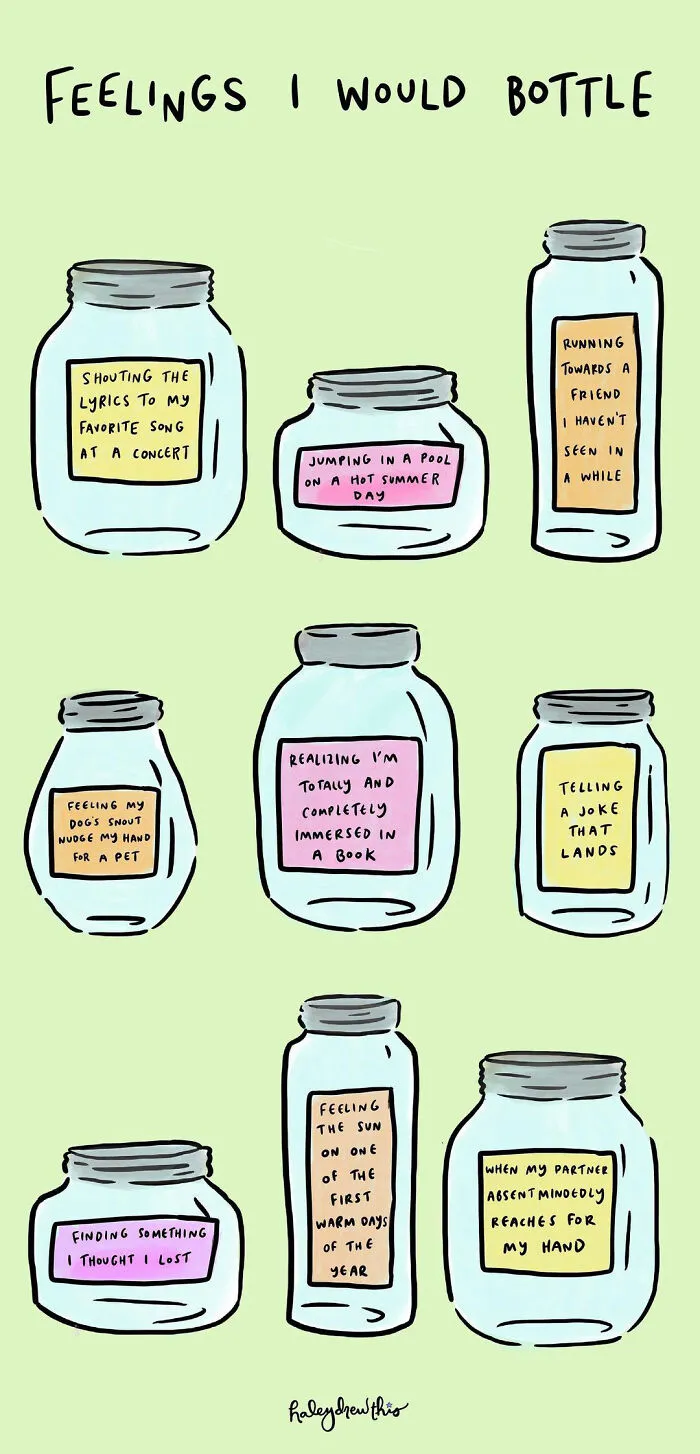 30 Wholesome Comics About Mental Health And Everyday Life By 'Haley Drew This'