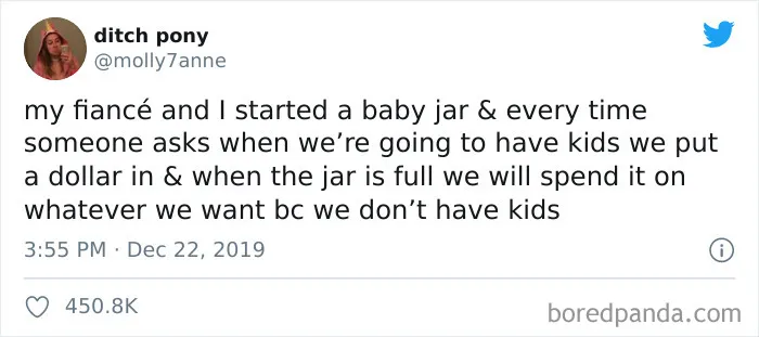 50 Times People With No Kids Had Something Sassy To Say