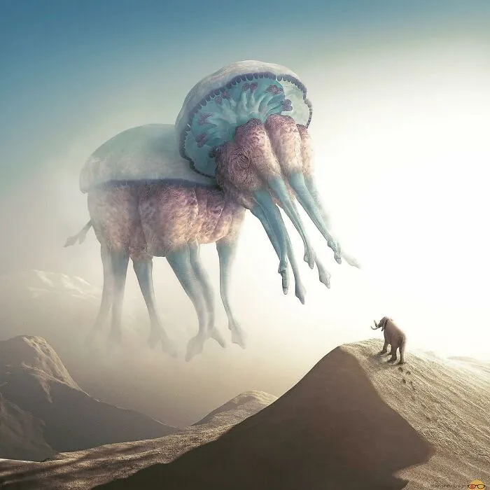 Here Are 66 Surreal Photoshops That Combine Completely Different Objects
